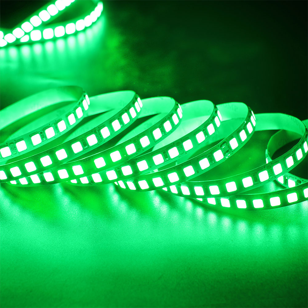 Image of SUYOOULIN LED Strip Lights, 27000LM AC110V /120V 50ft /15m SMD 2835 1200 LEDs Light Strips, High Voltage Flexible Waterproof IP44 LED Ribbon Lighting for Home Kitchen Decor(Green)