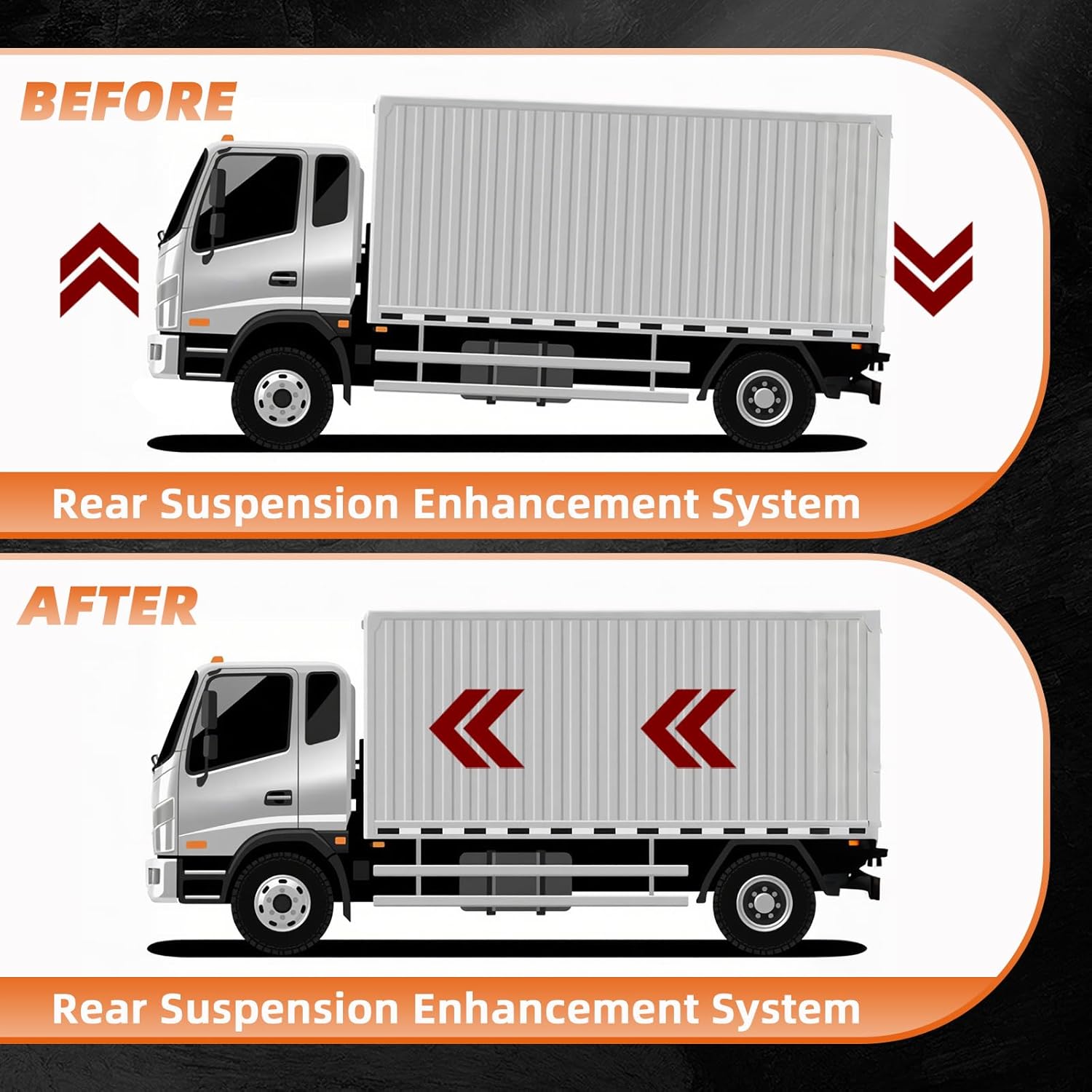 SSR-610-47 610-47 SSR61047 Rear Suspension Spring Rear Air Helper Springs 1 Pair Fits for Nissan Frontier Titan/for Toyota Tacoma Prerunner Tundra Hilux Vigo/for Mitsubishi Triton