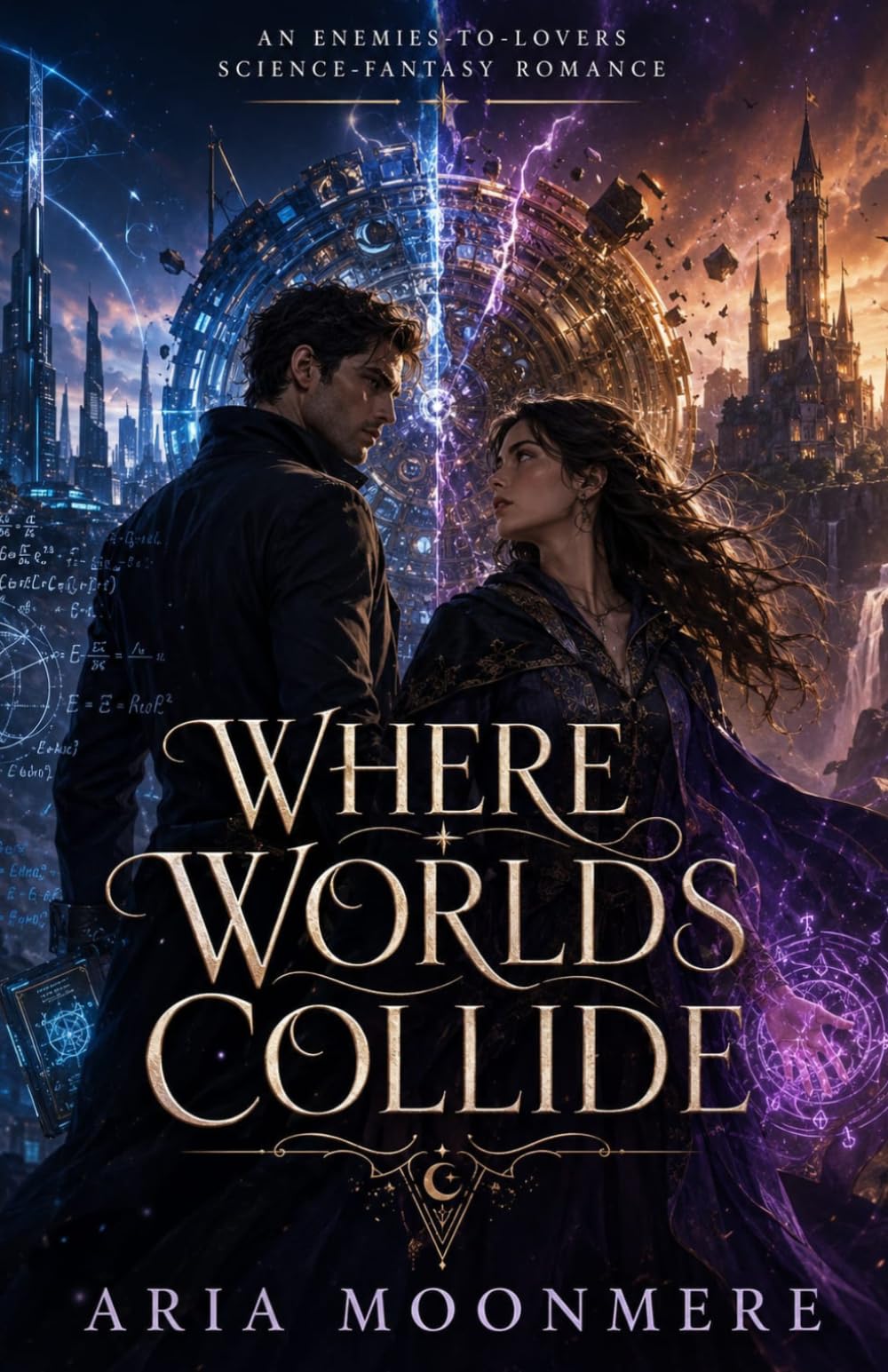 Where Worlds Collide: An Enemies-to-Lovers Science-Fantasy Romance