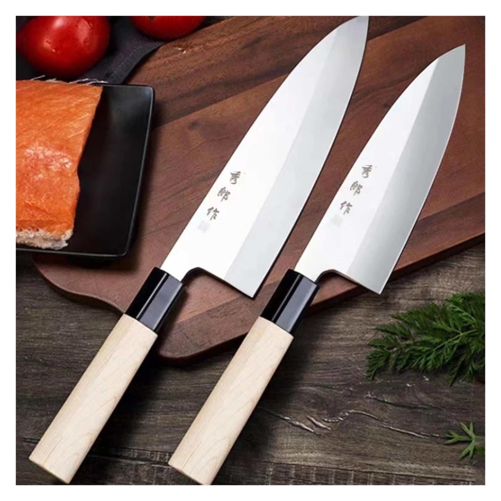 Japanisches Sashimi-Messer Deba Lachs Sushi Küchenmesser Yanagiba Fischkopf Hackmesser Küchenwerkzeuge
