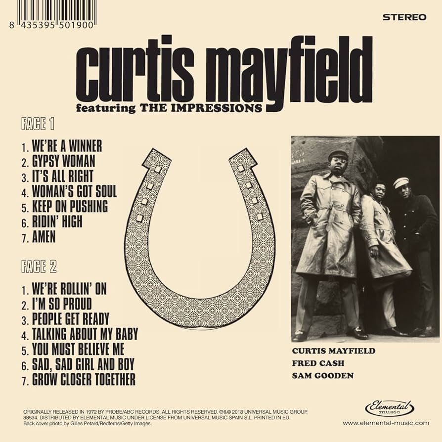 Amazon.co.jp: Curtis Mayfield Ft the..: ミュージック