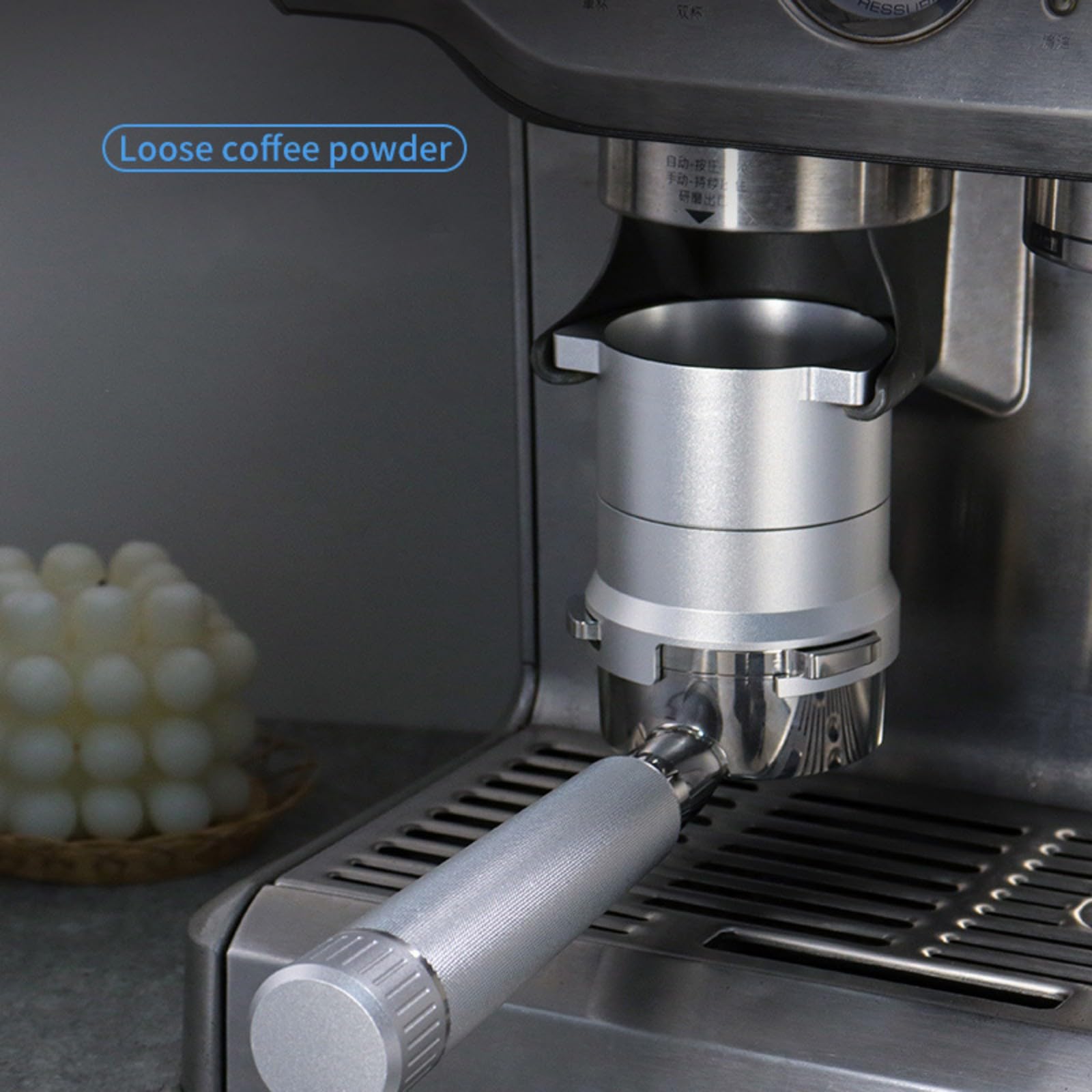 Siebträger Dosiertrichter Kaffeezubereitungswerkzeug Kaffeezubehör Dosiertrichter Kaffeemaschine Adapterringe für Kaffee
