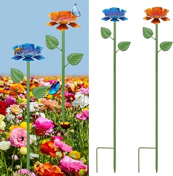 2 Pack Bee Watering Station, Garden Bee Feeders for Outdoors Decor