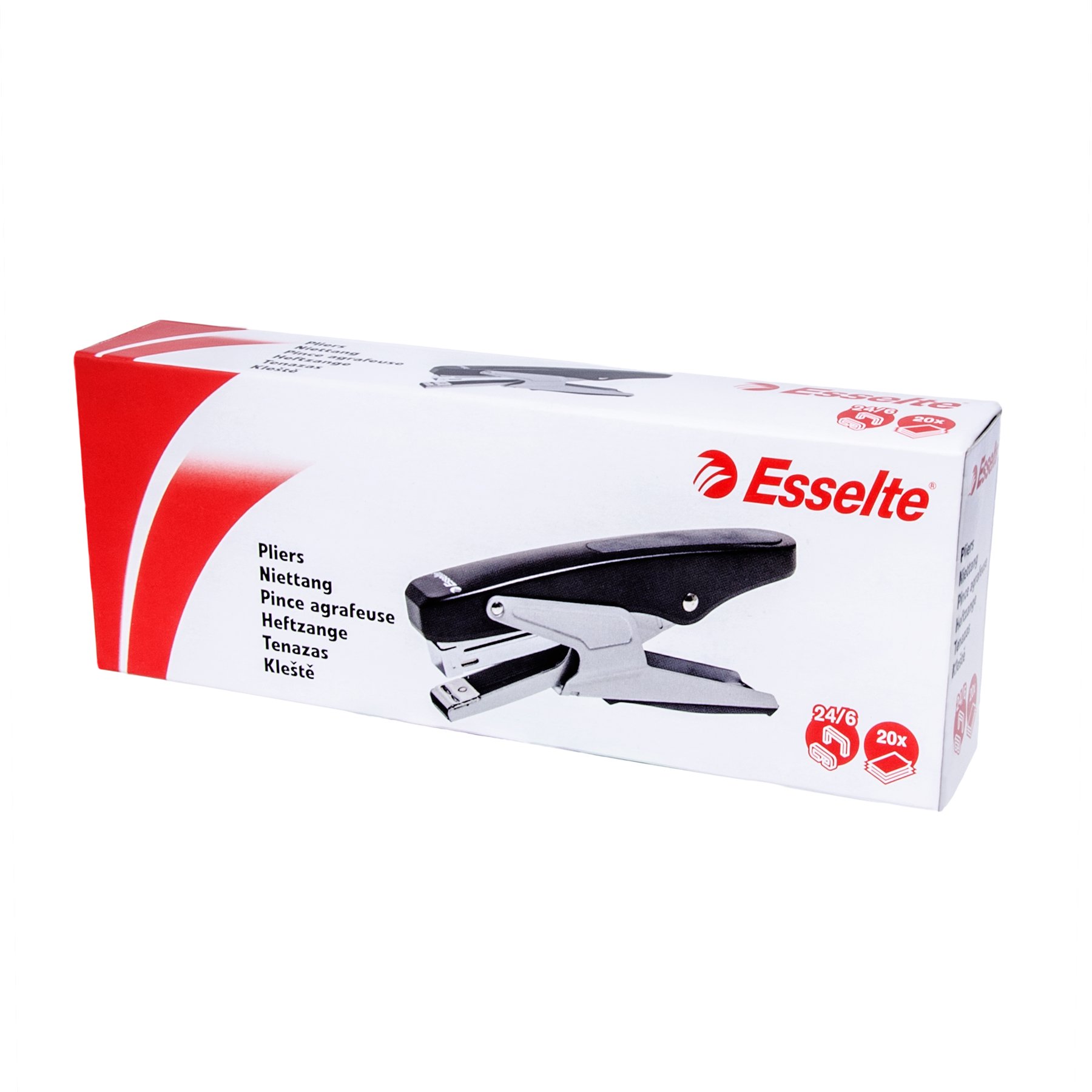 Rapesco 1056 ECO Beluga Pince-Agrafeuse, Capacité 20 Feuilles, Gris