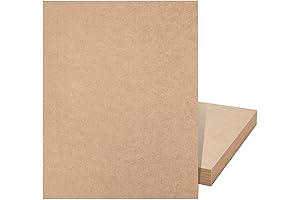 Bright Creations MDF Wood Chipboard Sheets for Crafts and More
