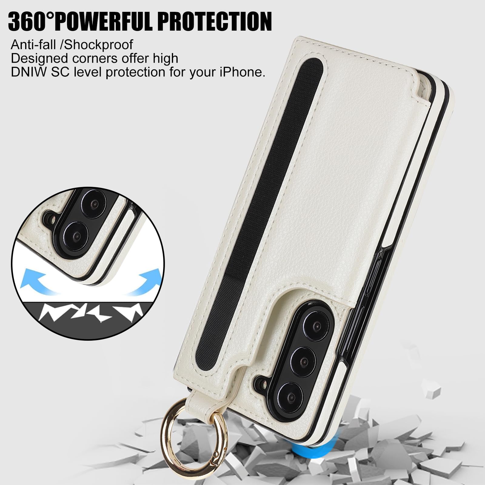 Etui portfelowe na telefon komórkowy Samsung Galaxy Z Fold 8 Ultra z uchwytem na długopis S i uchwytem na karty kredytowe, miejsce na gotówkę, luksusowe skórzane zapięcie magnetyczne, podpórka