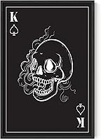 Vista 32 de Haus and Hues Póster de goma negra de David Michelangelo – Imágenes para decoración de pared de dormitorio, imágenes estéticas negras estéticas