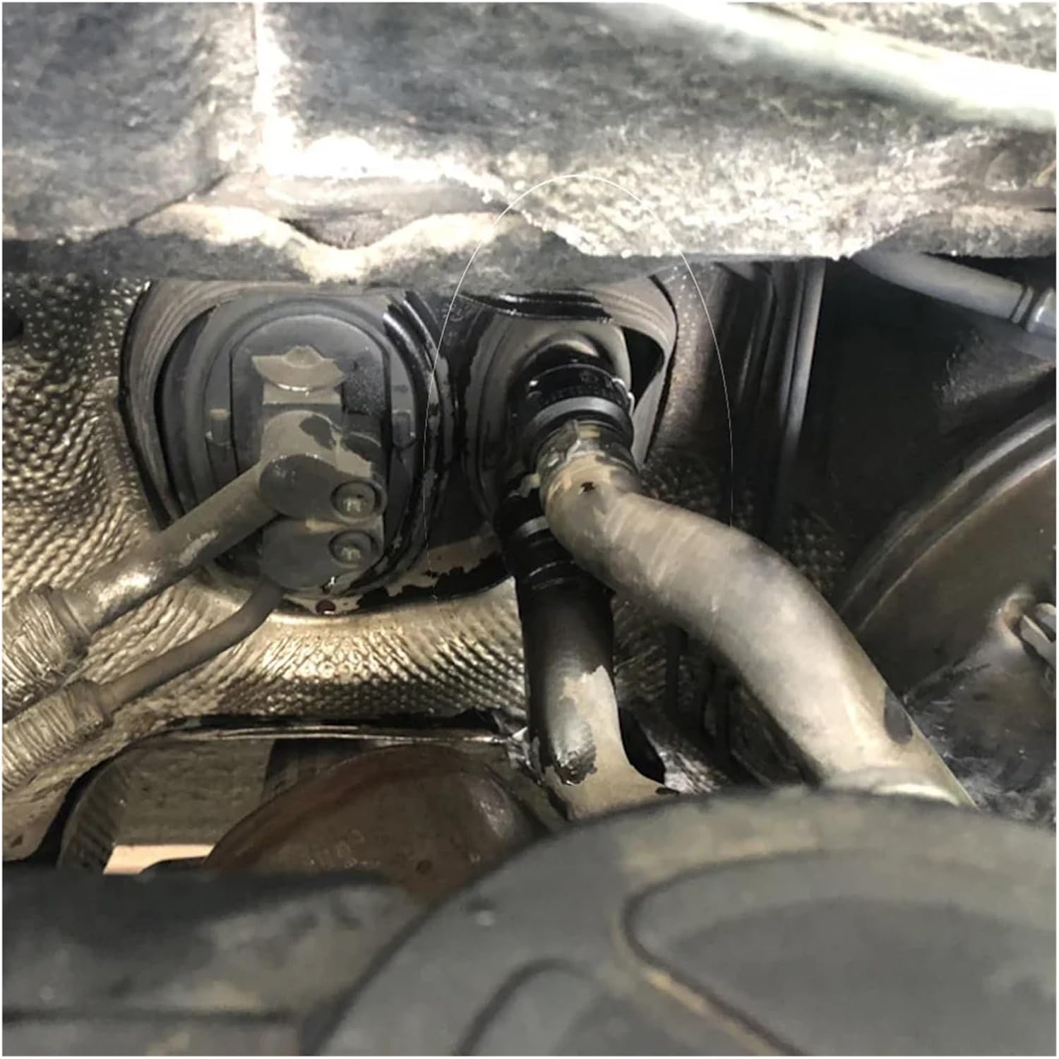 Coolant Hose Quick Coupling With Clip Seal，Compatible With A3 8L 8P 1996-2013，Radiator Flange Adapter Pipe Connector, Direct Fit(2pc)