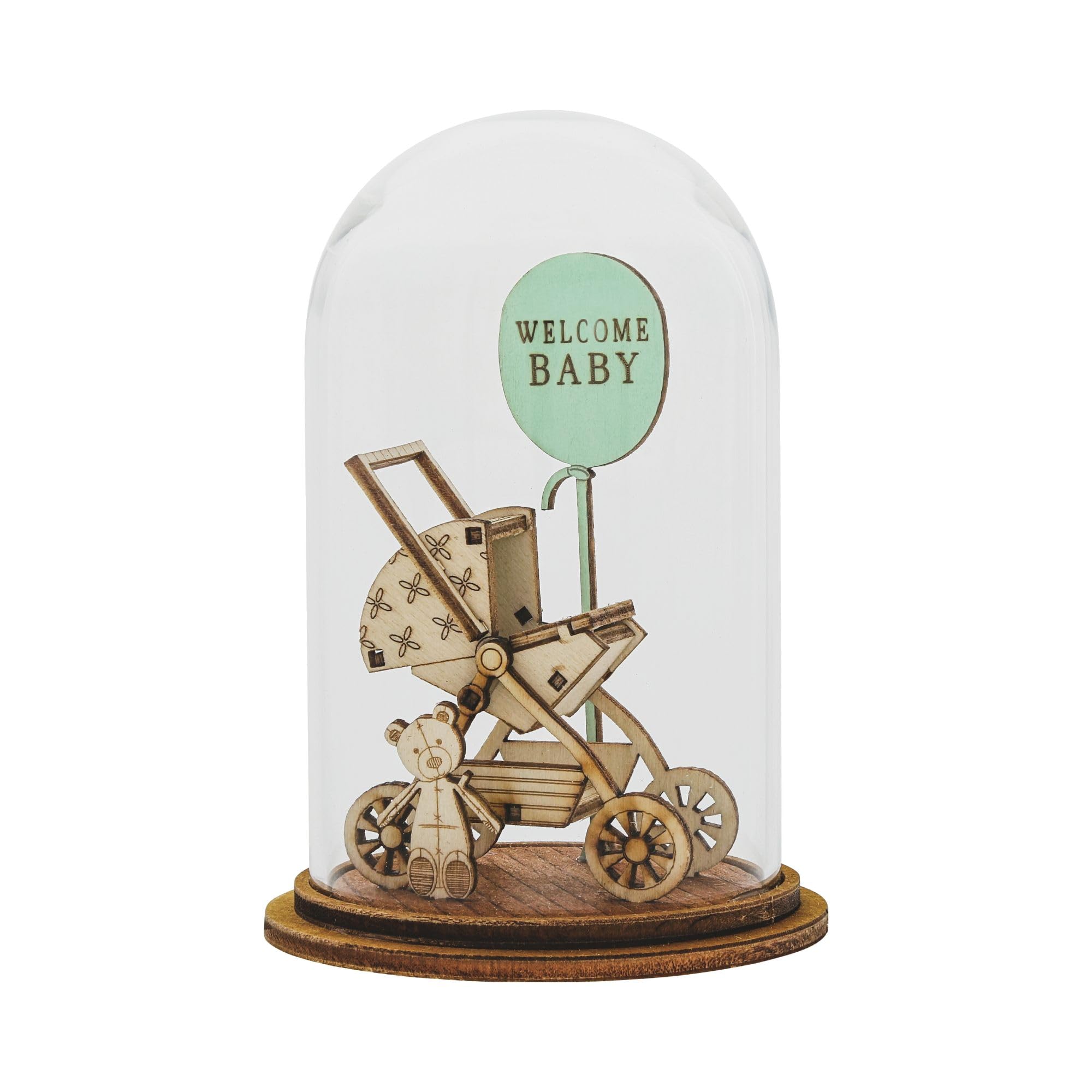 Enesco Multicolour Kloche Welcome Baby Figurine