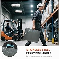 Vista 4 de MEIYA Heavy Duty Shipping Scale, 660 lb Industrial Platform Scale for Packages, 0.1 lb Accuracy Postal Scale for Small Business & Warehouse with