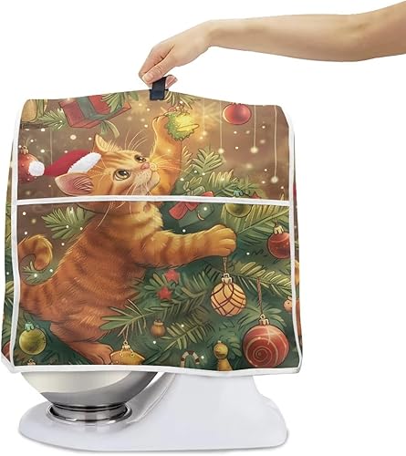 Miniatura 9 de Kitchen Aid - Funda acolchada para batidora de pie, se adapta a todos los modelos de cabezal inclinable y elevador de tazón, tela de poliéster suave