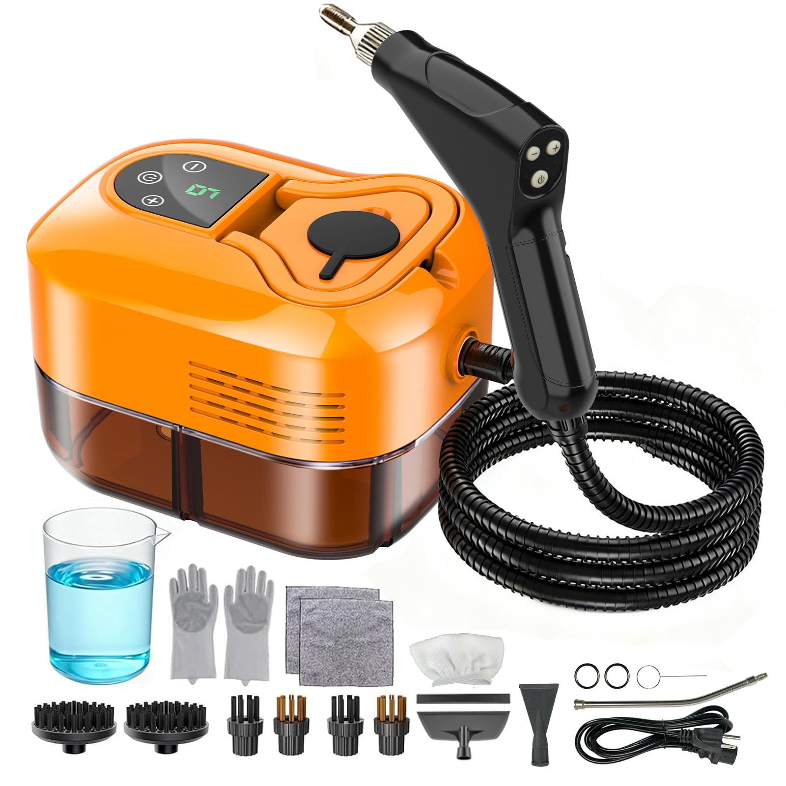 Amazon.com - Steam Cleaner for Home & Car - 1800ML Water Tank 15s