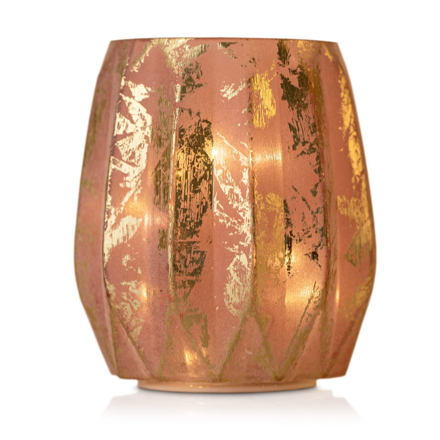 Luminaires décoratifs LED en verre Cordoba rose doré AmeliaHome pour rompre la monotonie d'une pièce
