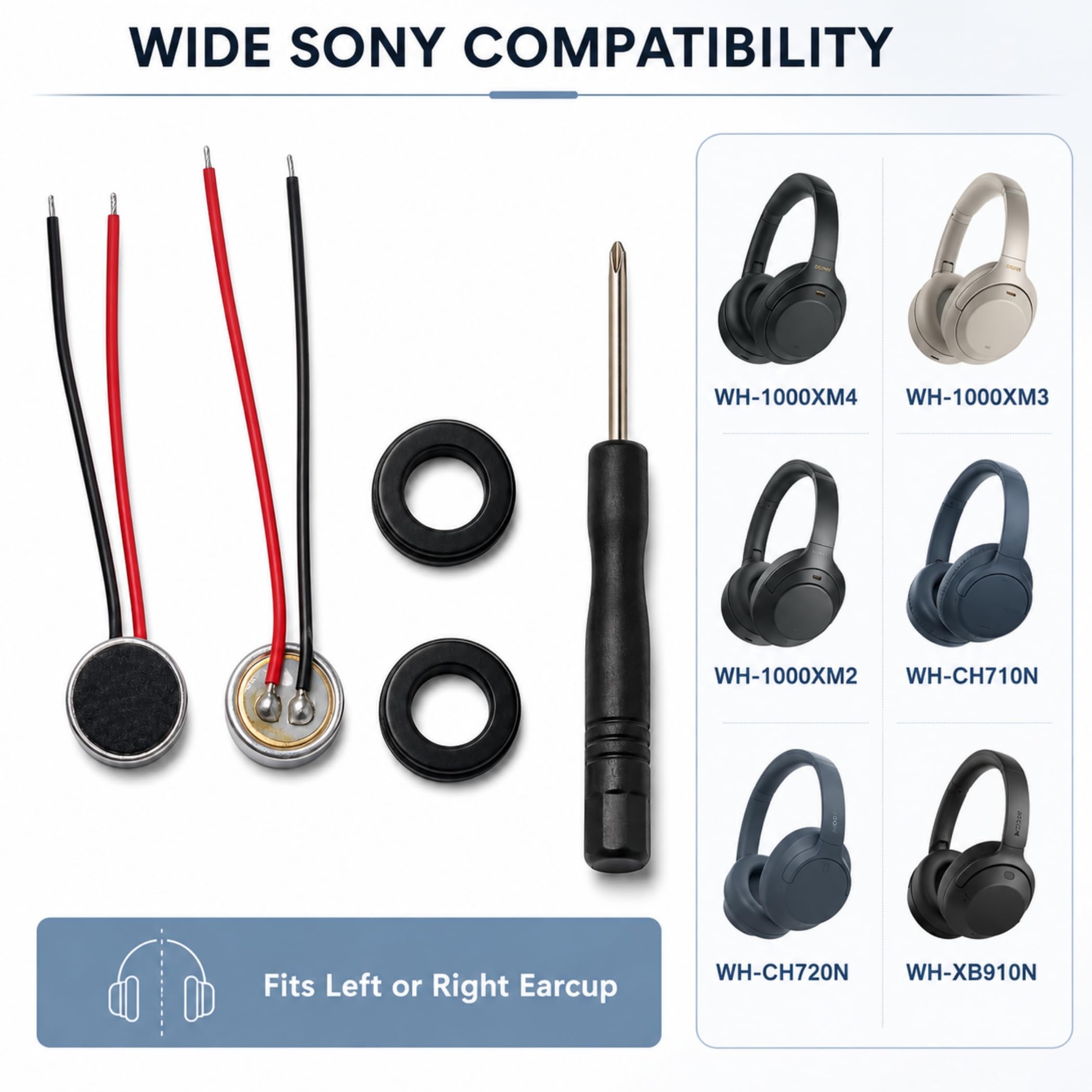 Amazon.com: ANC Microphone Replacement for Sony WH-1000XM4 XM3 XM2