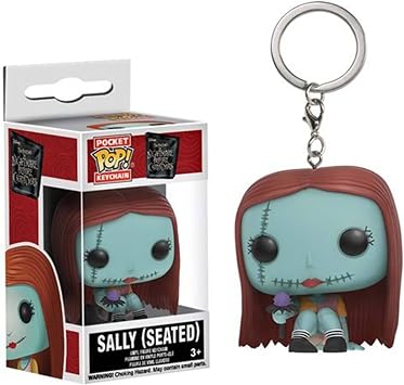 The Nightmare Before Christmas Sally Seated Pocket Pop! Key Chain