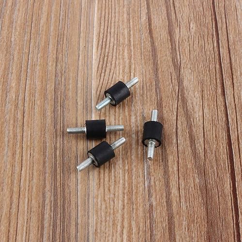 Miniatura 4 de M8 - Soportes de goma amortiguadores antivibraciones Silentblock para coche y barco, paquete de 4 (M8 1.181x0.787 in)