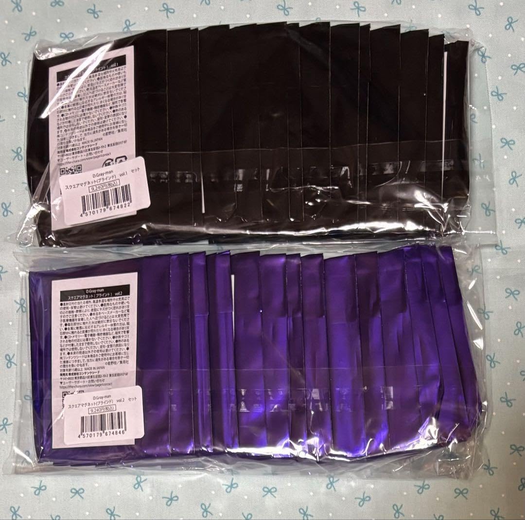 D.Gray-man スクエアマグネット vol.1 vol.2 全セット D.Gray-man スクエアマグネット vol.1 vol.2 全セット D.Gray