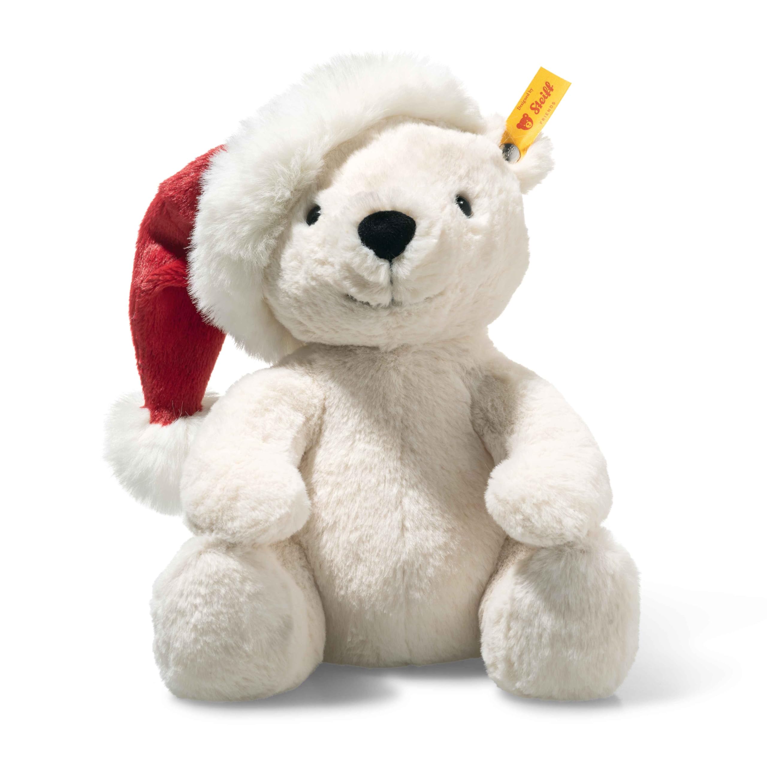 Amazon.com: Steiff Cozy Christmas Rico Polar Bear, 10