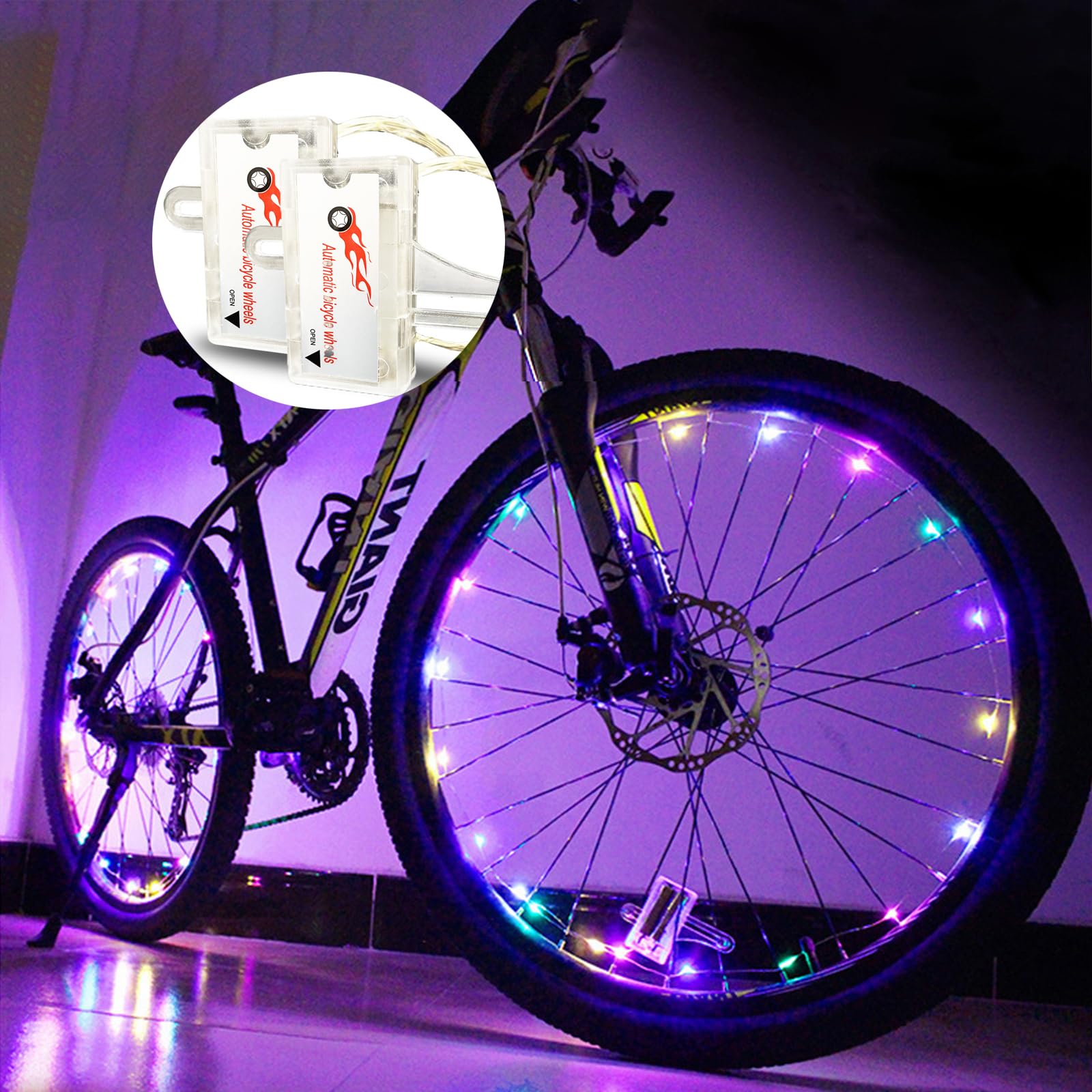 Reflective Stickers, Reflective Decals, Waterproof Adhesive Decals, Bike Reflective Tape, Night Safety Stickers for Bicycle，Wheelchairs，Motorbike，Helmet，Stroller，Scooter