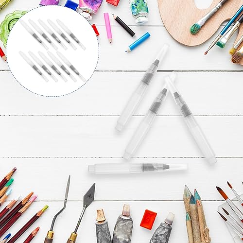 Miniatura 7 de STOBOK Lápices de pincel de pigmento, rotuladores de letras para acuarela, polvo Mm, suministros de color para artistas de dibujo artístico, tinta