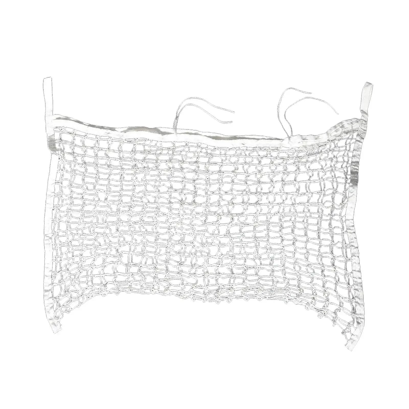 Siatka na siano z nylonowymi otworami, Siatka na siano dla koni i zwierząt gospodarskich, biała, różne rozmiary(White120x90cm)