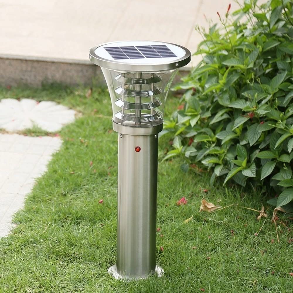 60 cm, na zewnątrz ze stali nierdzewnej solarny trawnik światło zewnętrzne willa dekoracja trawy błoto lampa wodoodporna rdza zewnętrzna światło słoneczne podwórko ogrodzenie trawnika światło