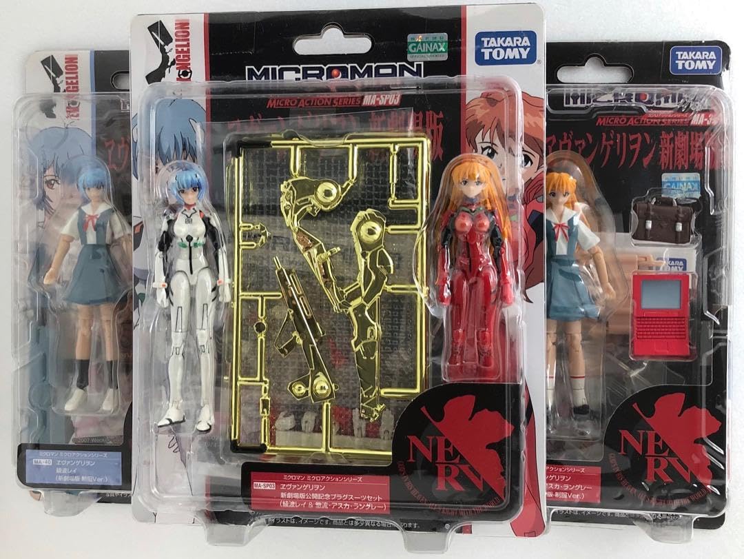 希少美品ミクロマンエヴァンゲリオン　アスカ 2025年最新】ミクロマン アスカの人気アイテム - メルカリ