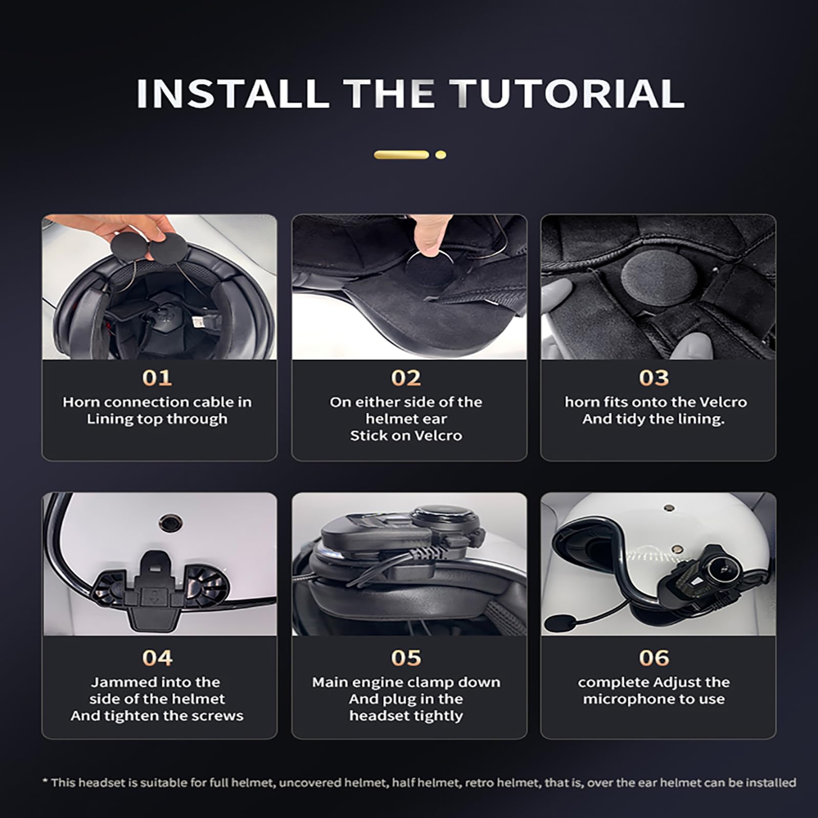 StellarTalk BlueT StellarTalk-S2 - Auriculares inalámbricos Bluetooth para casco de motocicleta, impermeables, IP67, intercomunicador de 1000 m, micrófono 2 en 1, intercomunicador para 2 conductores,