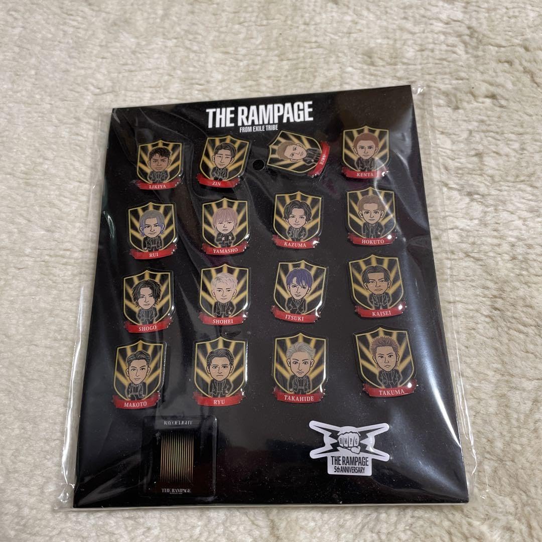 Amazon.co.jp: THE RAMPAGE from EXILE TRIBE バスタオル ピンズ