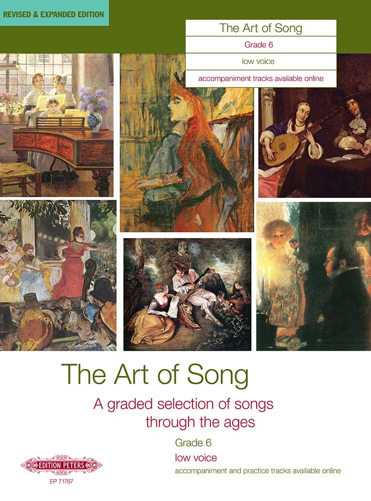 The Art Of Song, Grade 6, Low voice songbook.