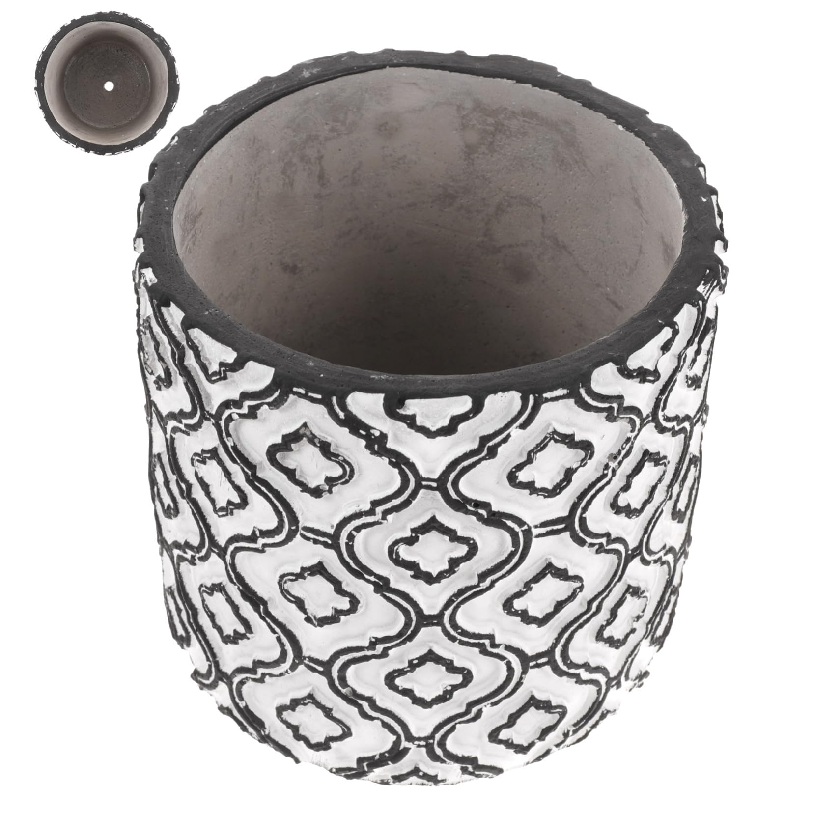 Pot de fleurs drainage TOYANDONA vintage pour cactus rustique et bonsaï