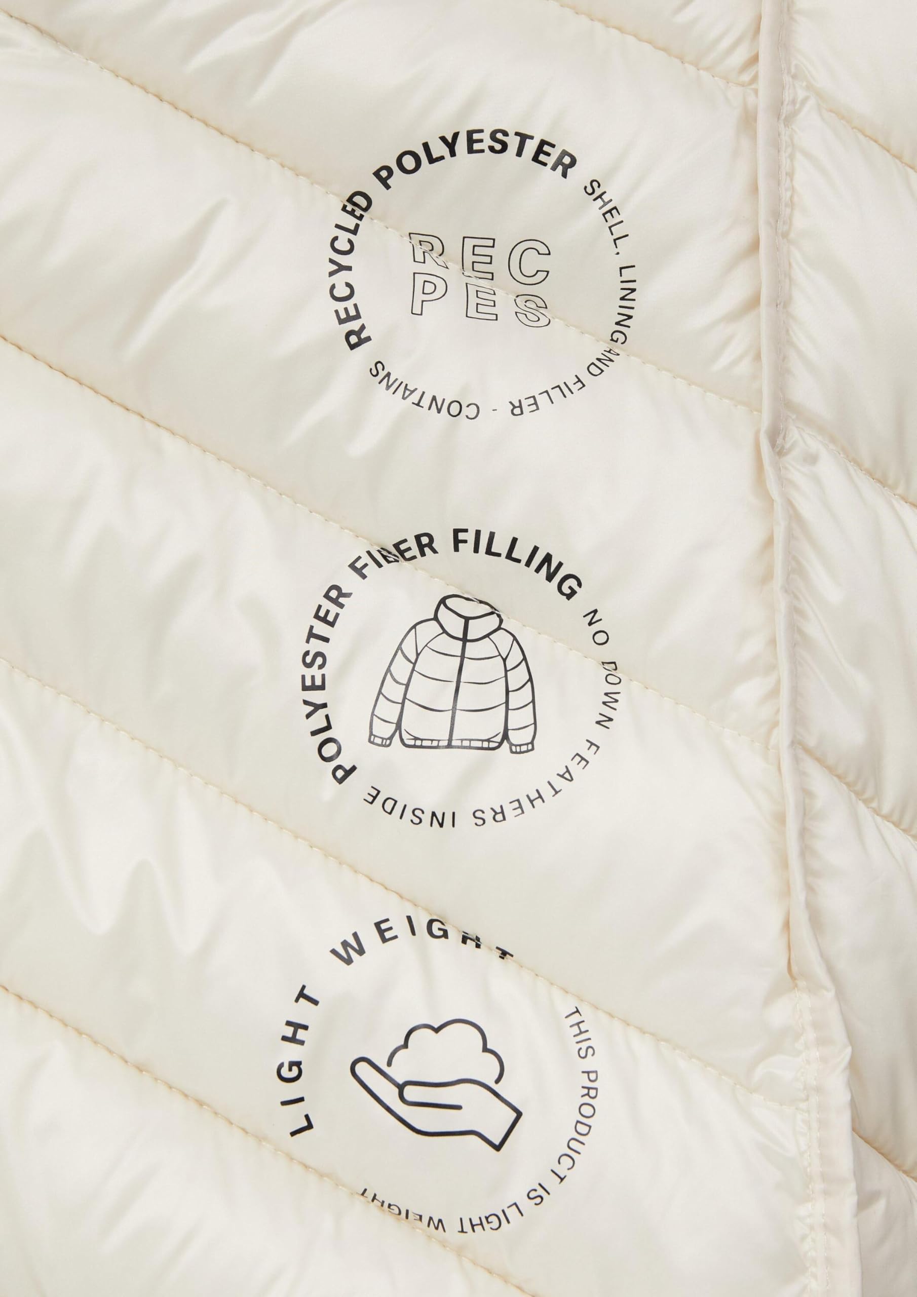s.Oliver Steppjacke mit abnehmbarer Kapuze
