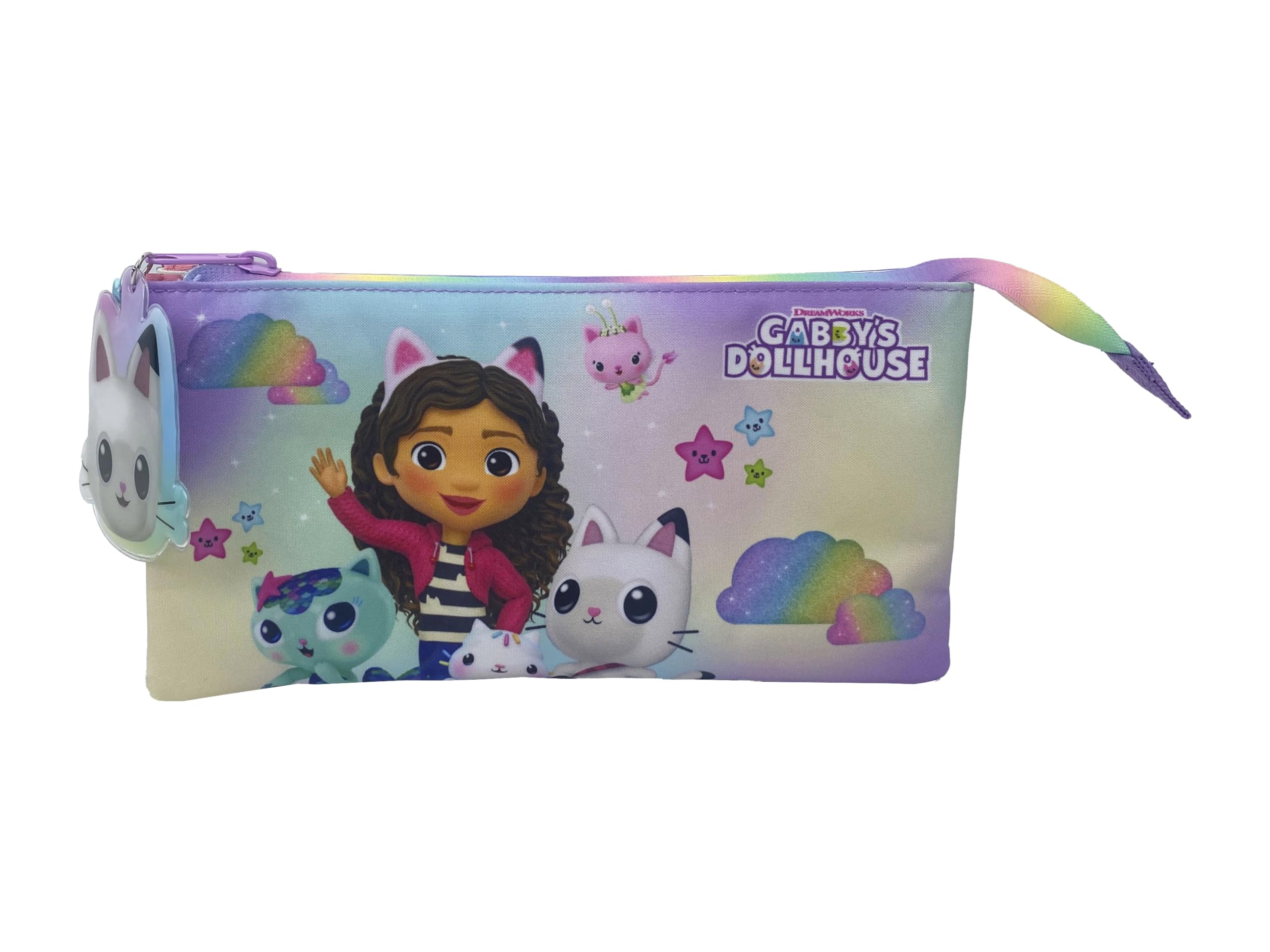 CYPBRANDS Unisex Kid's Gabby Portatodo Triple-Up Case, Multicoloured, One Size