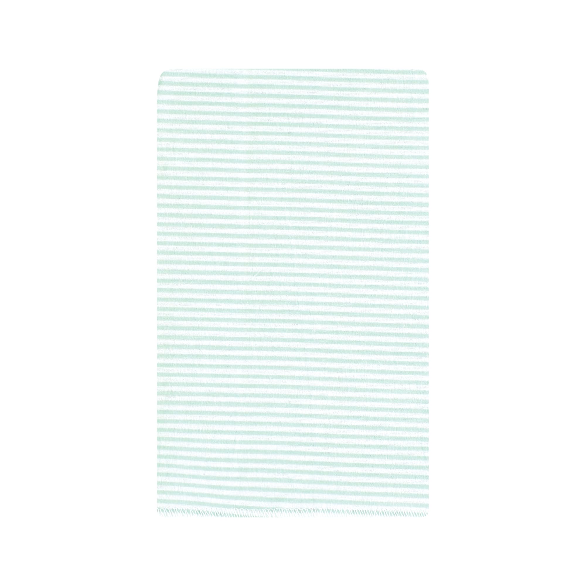 Hudson Baby Cotton Flannel Burp Cloths, Eucalyptus 10-Pack, One Size
