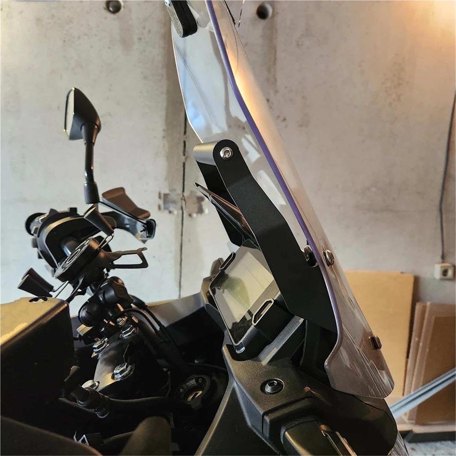 Accessori Moto Supporto Telefono Staffa Piastra Di Navigazione GPS Per NC750X/DCT 2021-2024