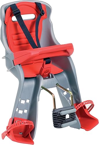 Peg Perego Orion - Asiento infantil de montaje delantero Aguamarina/gris, Azul/Rojo, Gris/Rojo, Verde Lima/Gris