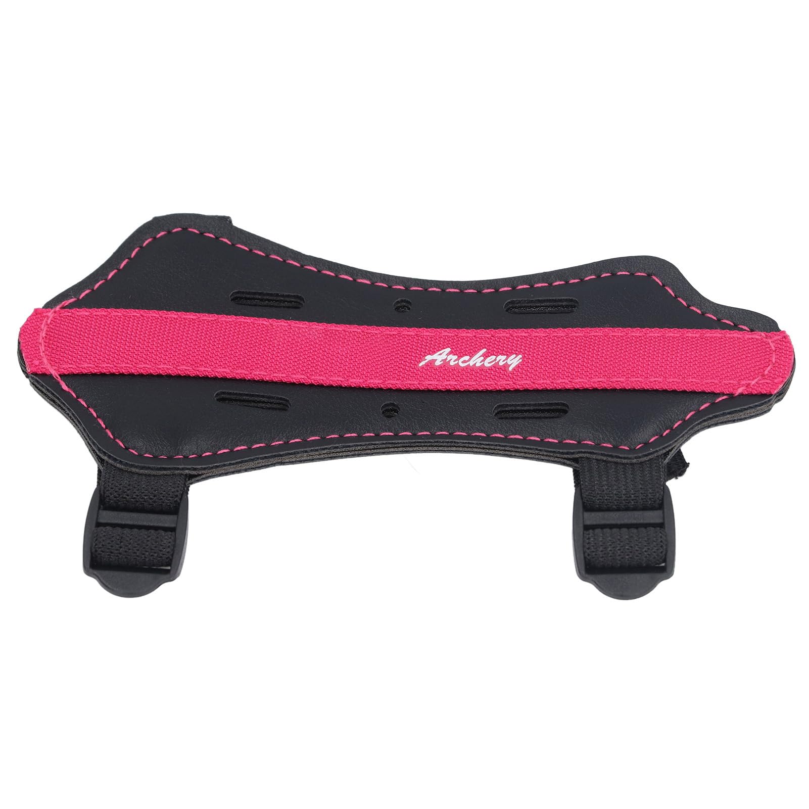 Garde-bras De Tir à L'arc En Cuir PU - Taille L, 3 Sangles Ajustables