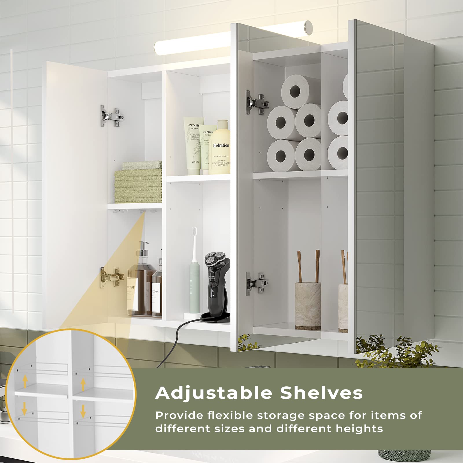 Medicine Cabinet With Outlet Electrical Outlet Medicine Cabinets