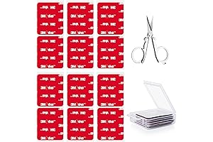 HAYVAN 3M Sticky Pads: Keep Important Stuff in Place with 12 Pack...