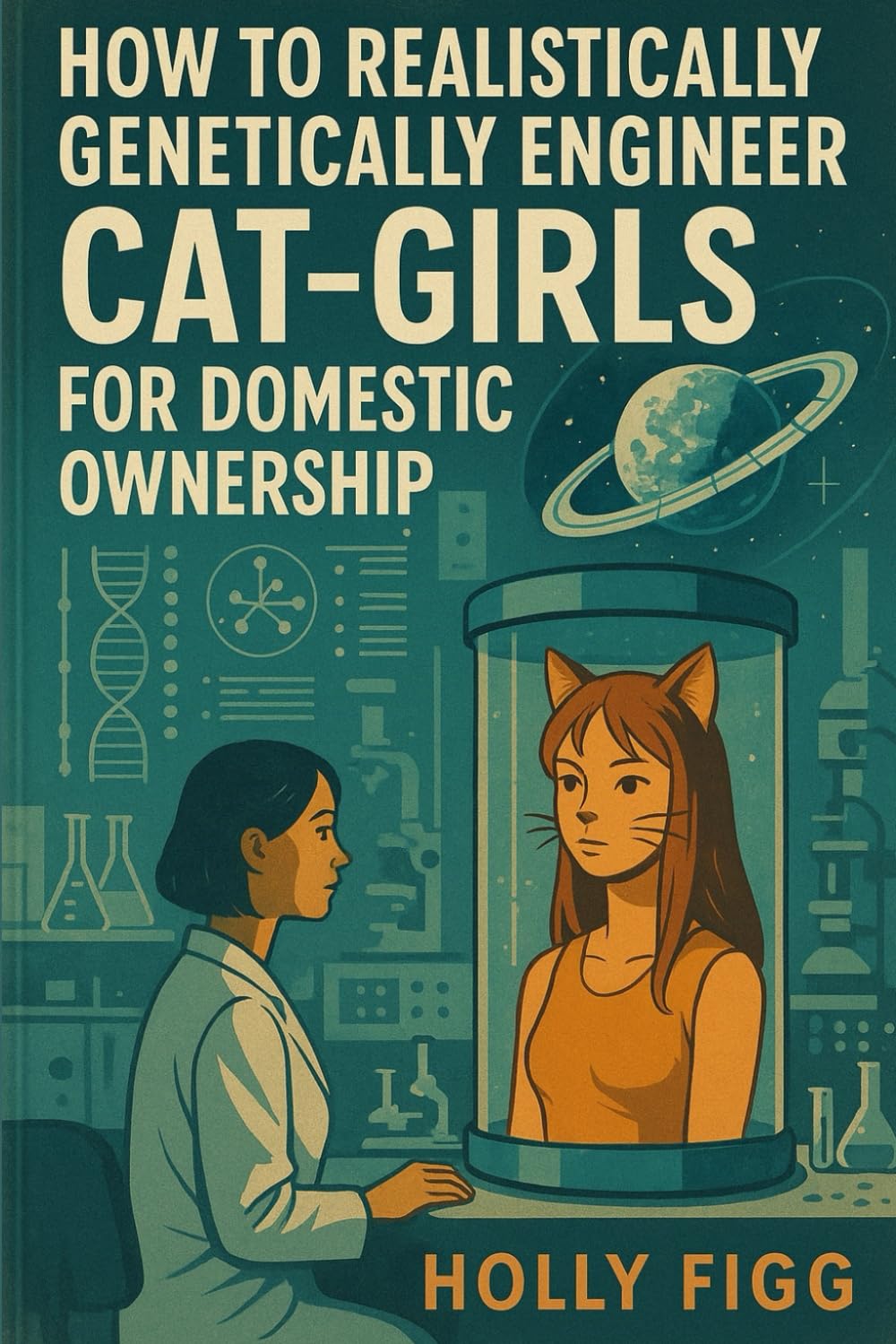 How to Realistically Genetically Engineer Cat-Girls for Domestic Ownership: A Serious Systems Book: Orbital Rings, Habitats, Genetics, and Ethics      Paperback – August 21, 2025