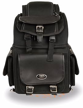 Amazon | バイク用 大型布製バックシート 旅行用シーシーバー