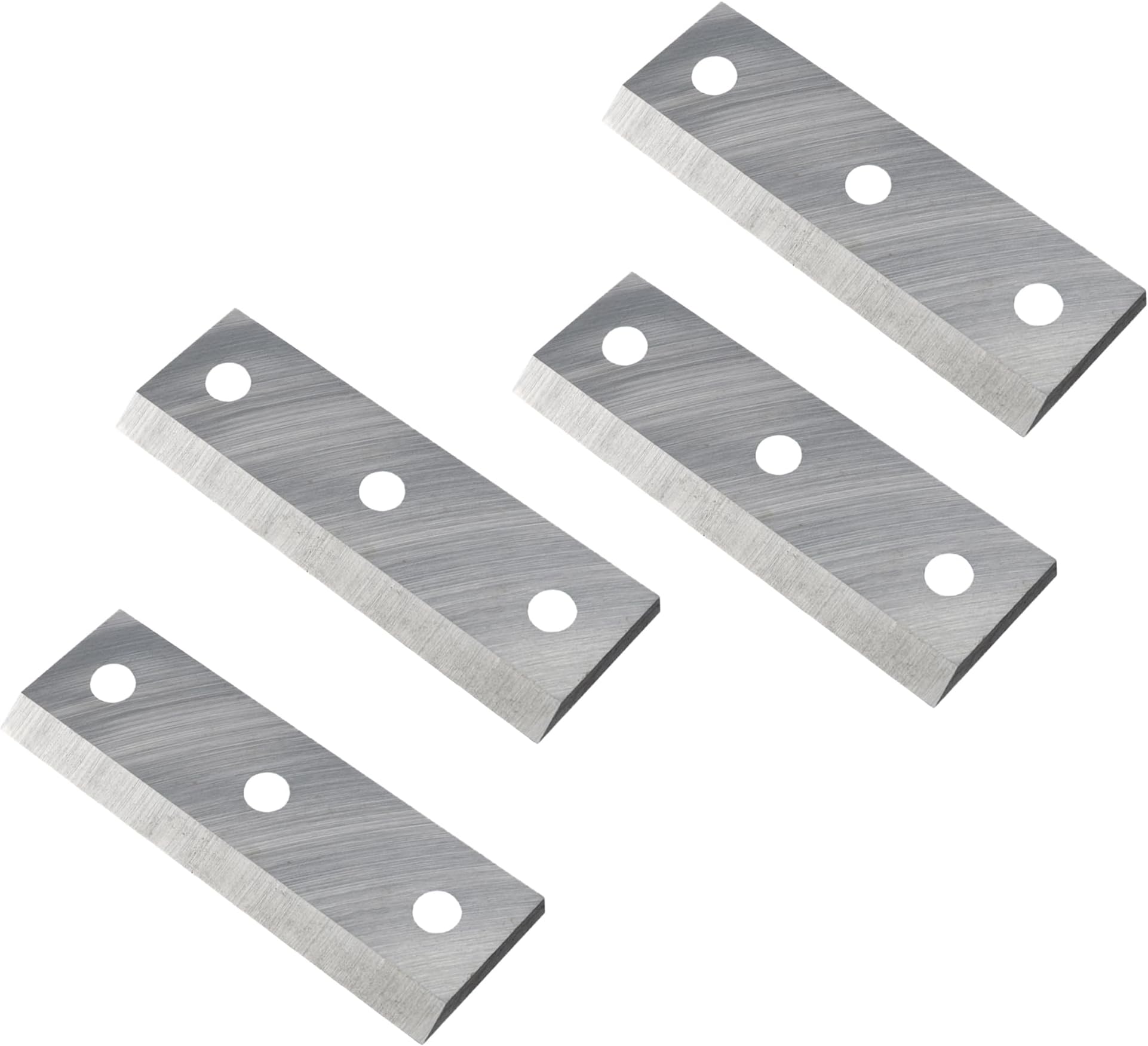 Blades Replacement only for C40 Wood Chipper 4 INCH, High Speed Steel Cutting Blades, Pack of 4