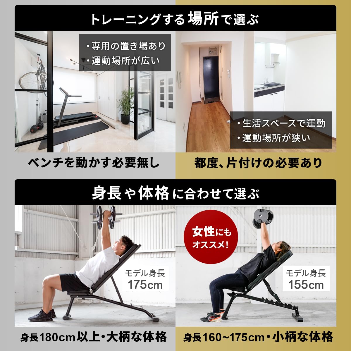 Amazon.co.jp: リーディングエッジ トレーニング ベンチ マルチ