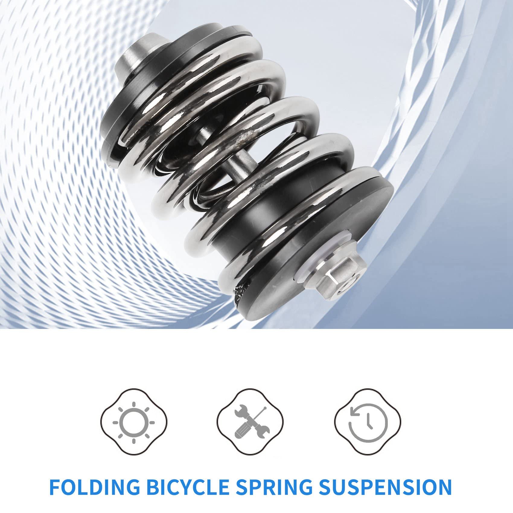 ブロンプトン)用 RIDEA（リデア） リアショックアブソーバー/マット