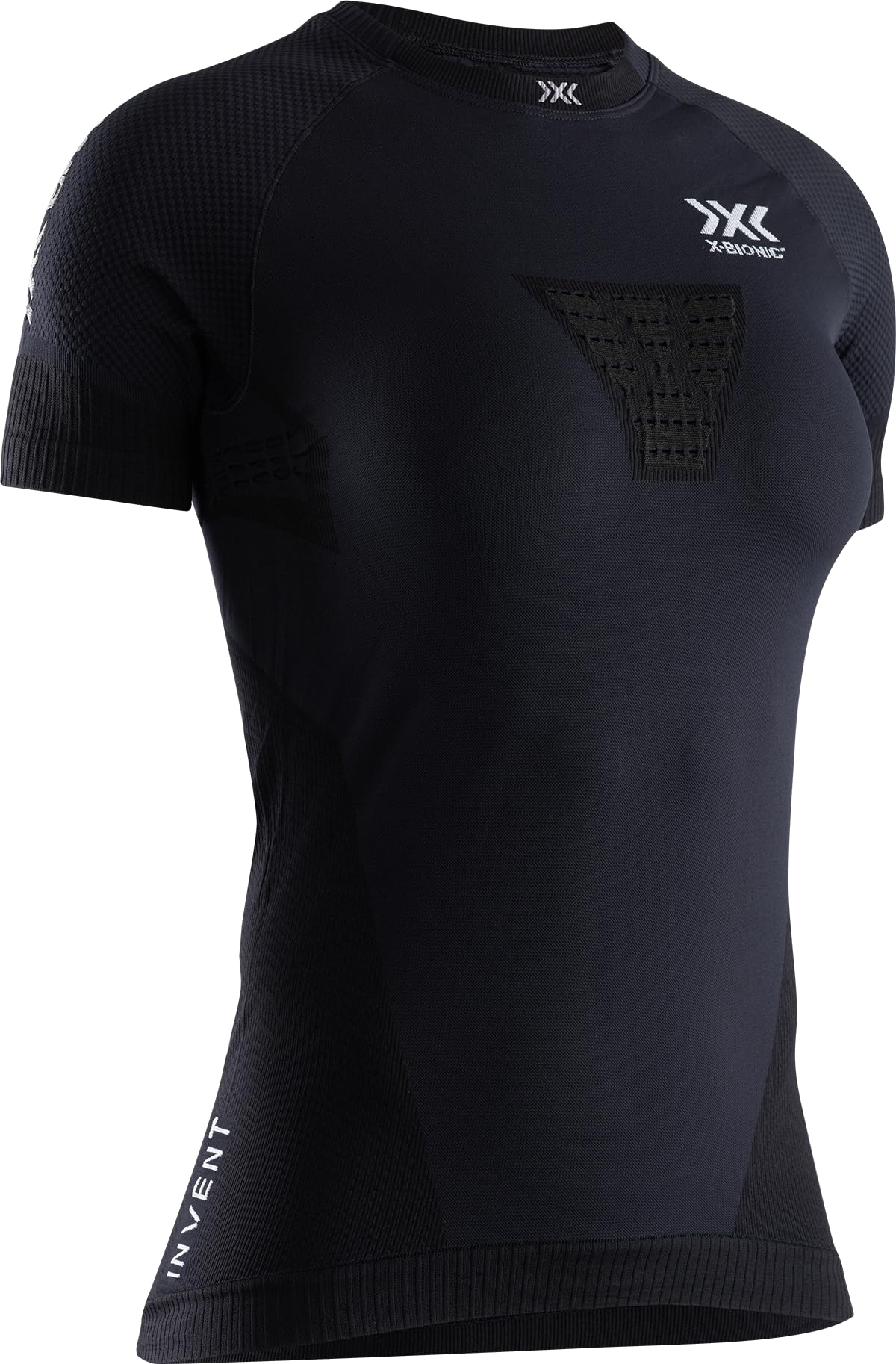 X-Bionic Invent 4.0 - Maglia Termica Donna Manica Corta a Compressione - Alte Prestazioni per Running, Sci, Ciclismo, Fitness e Sport Invernali