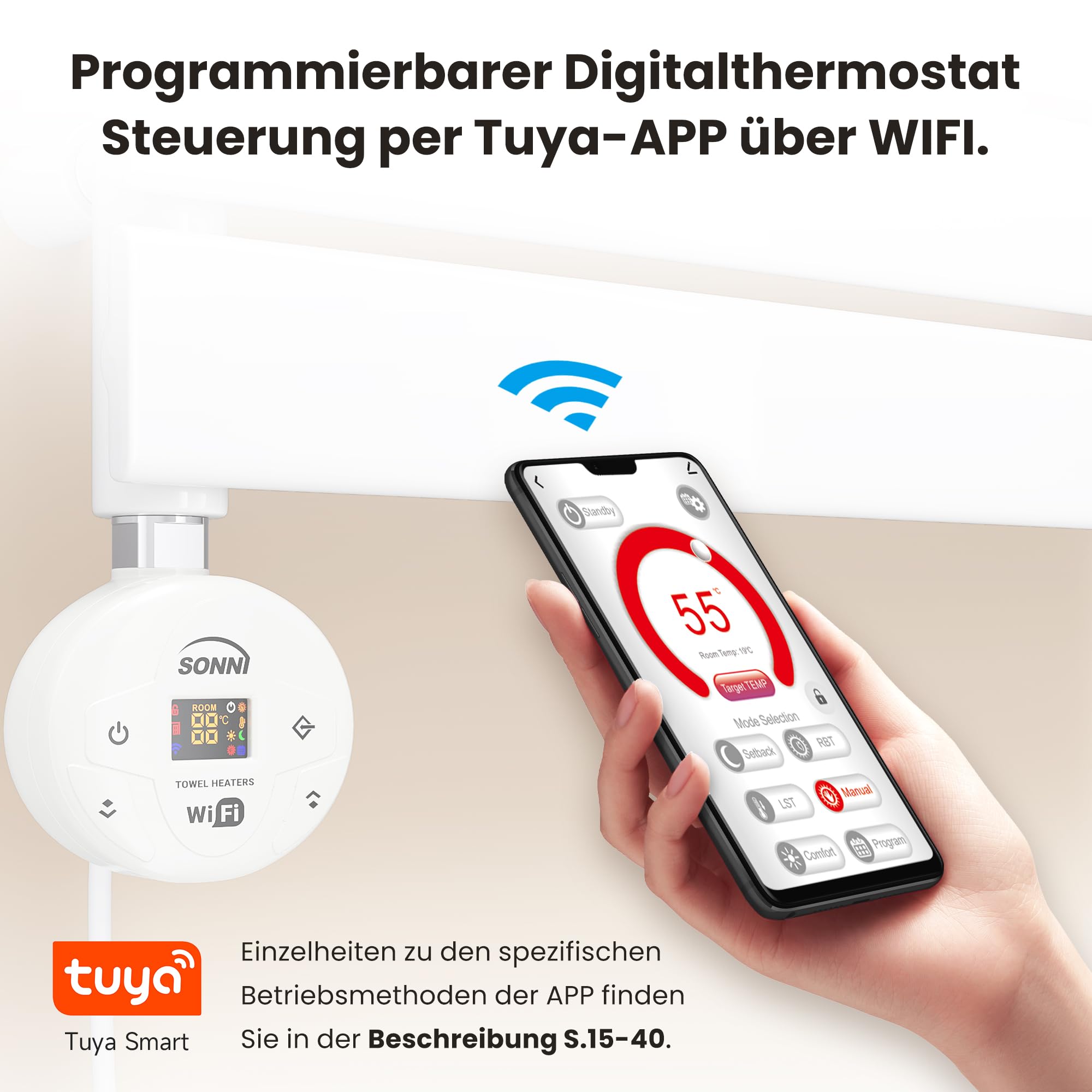 HOTTECH - Dompelaar verwarmingselement elektrisch voor ketel boiler HOTTECH - Dompelaar verwarmingselement elektrisch voor ketel boiler