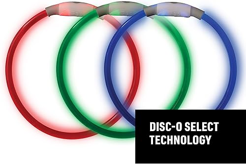 Miniatura 10 de NiteHowl - Mini collar de seguridad recargable con LED, Disc-O Select