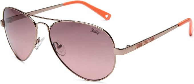 Amazon.com: Juicy Couture Patrimonio de la mujer Aviator anteojos de sol,  Marrón, talla única : Ropa, Zapatos y Joyería