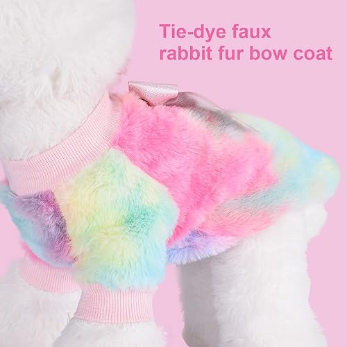 Miniatura 7 de Kosiyi Dog Sweaters for Small Dogs Girl Boy, Puppy Clothes Chihuahua Teacup Yorkie Fleece Sweaters Spring Winter Warm Sweater Tiny Dog Outfits Pet