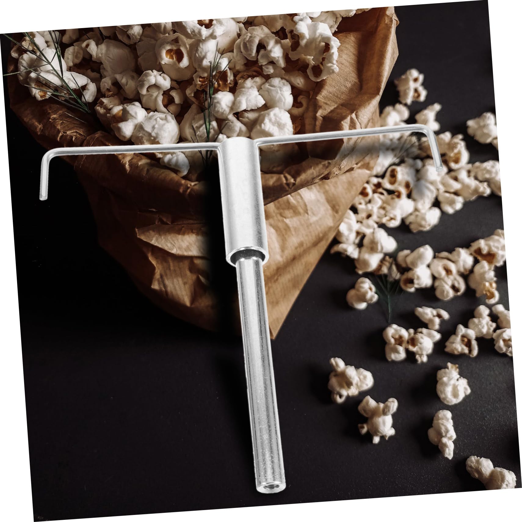 Cabilock Popcorn Machine Stirring Rod Long Attachment for Popcorn Maker Easy Install